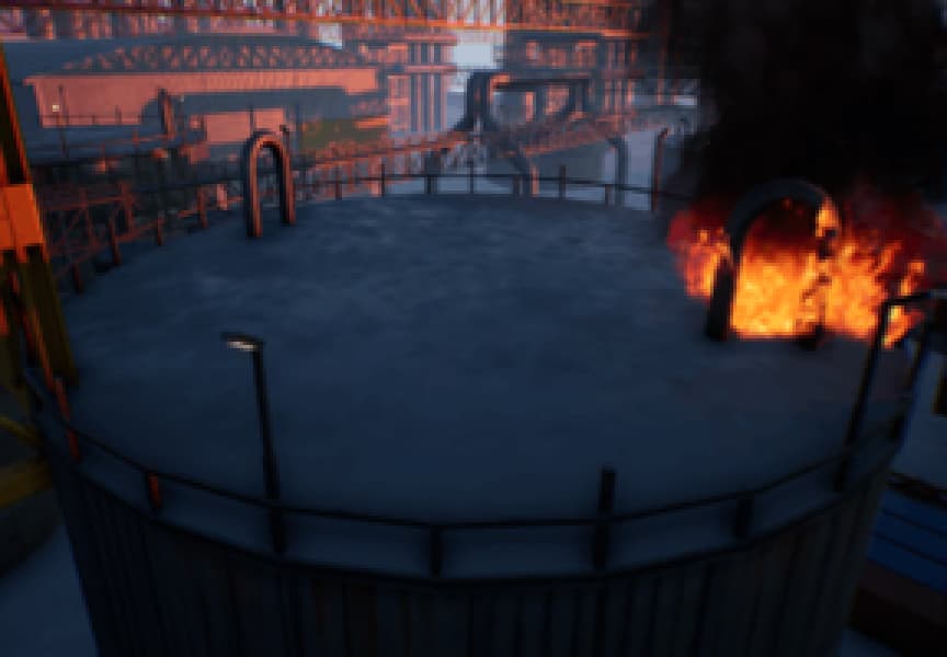 실영상 사례 3 - 화재 현장